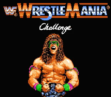 WWF Wrestlemania Challenge (Japan) screen shot title